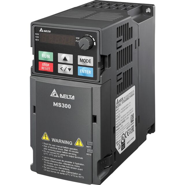 VFD-MS300, 1HP 0.75KW 230V 4.8A