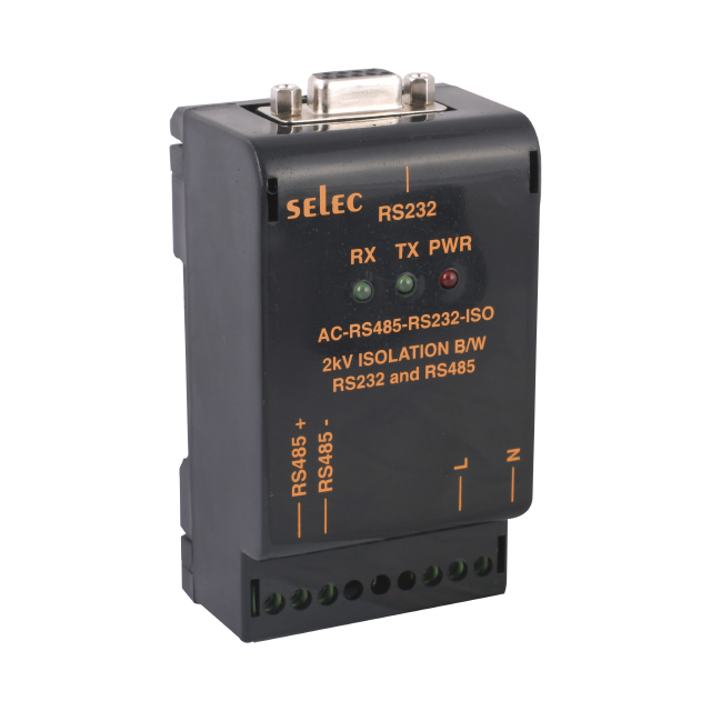 CONVERTER  RS485 TO RS232, ISOLA