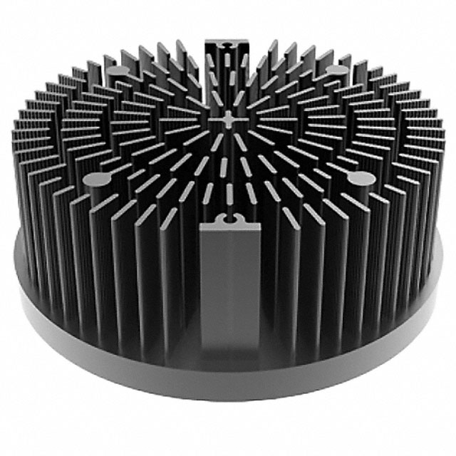 PAD LED HEAT SINK 130MM DIA 80H