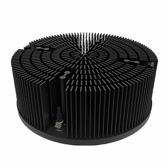 PAD LED HEAT SINK 225MM DIA 100H