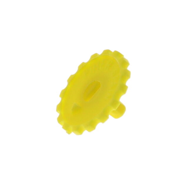 KNOB/DIAL PT10 FIG 5 YELLOW NON-