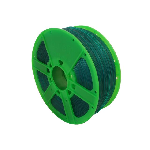 PUREFIL 3D FILAMENT GREEN TRANSP