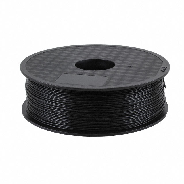 FILAMENT BLACK PLA 0.07" 1KG