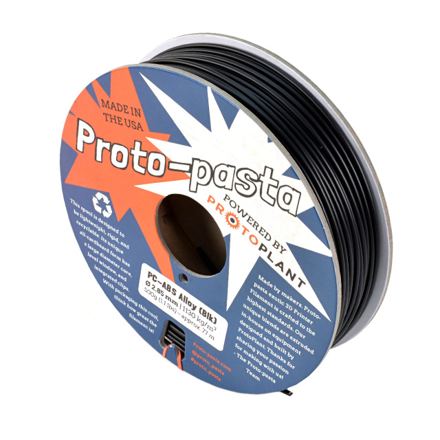 FILAMENT BLK PC-ABS 0.118" 500G