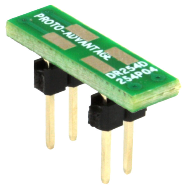 DUAL ROW 2.54MM PITCH 4-PIN TO D