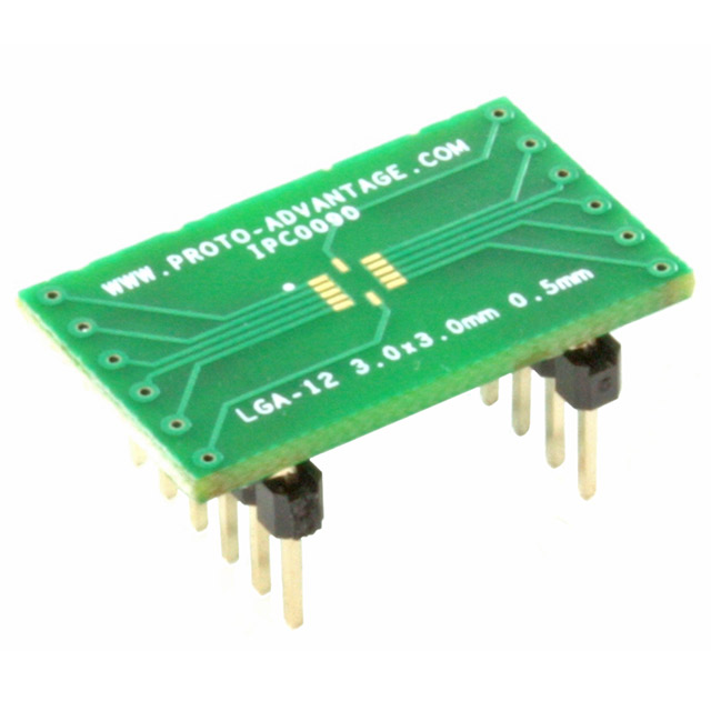 LGA-12 TO DIP-12 SMT ADAPTER