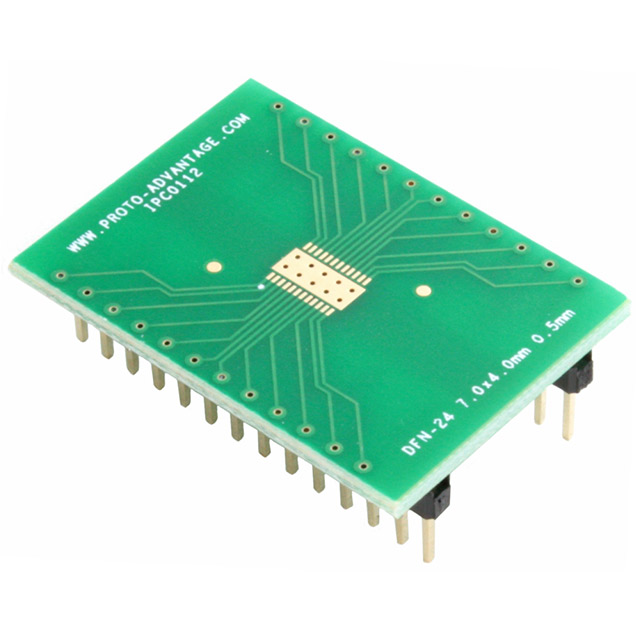 DFN-24 TO DIP-28 SMT ADAPTER