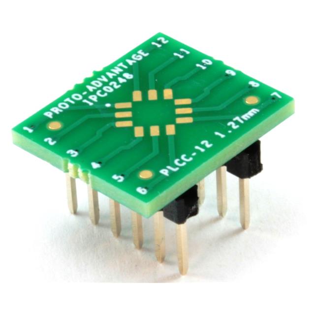 PLCC-12 TO DIP-12 SMT ADAPTER (1
