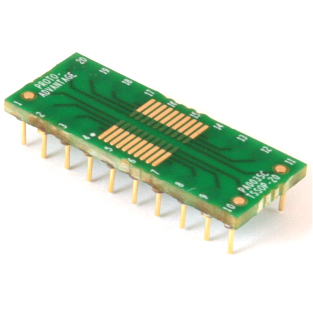 TSSOP-20 TO DIP-20 SMT ADAPTER (