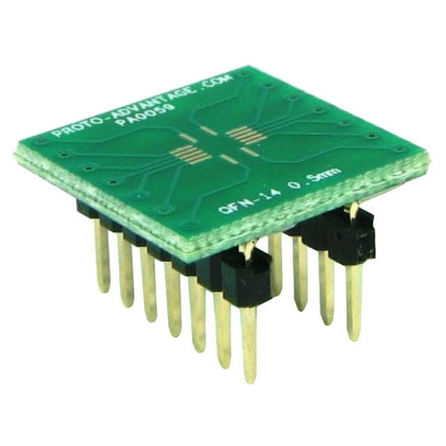 QFN-14 TO DIP-14 SMT ADAPTER