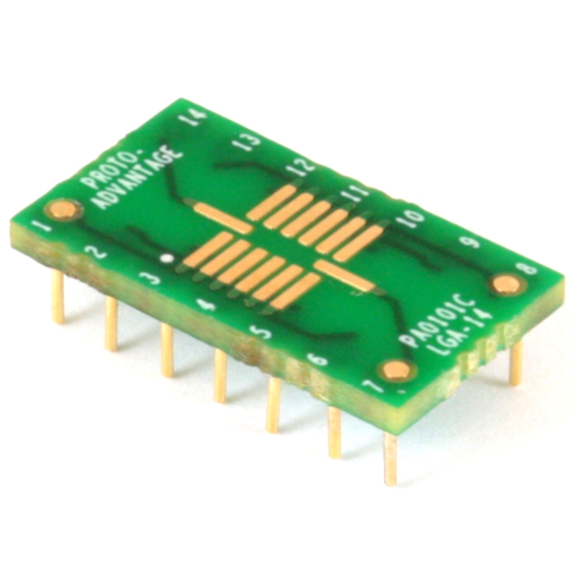 LGA-14 TO DIP-14 SMT ADAPTER (0.