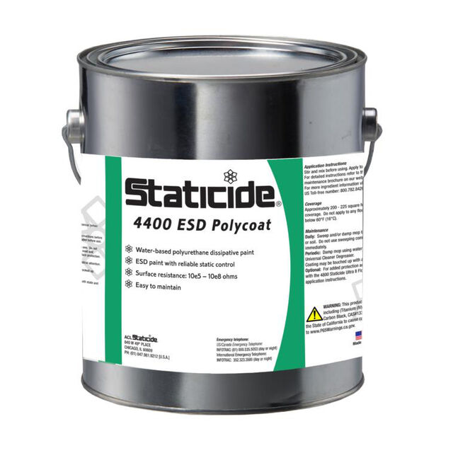 ESD POLYCOAT PAINT 1G MGRAY