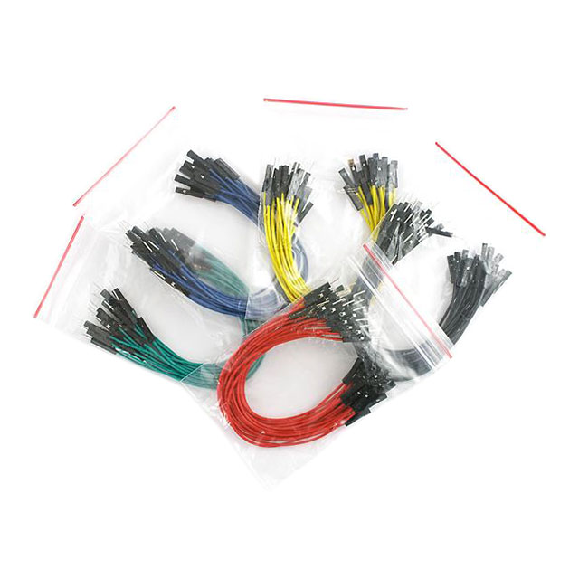 JUMPER WIRE M/F 6" 100PCS
