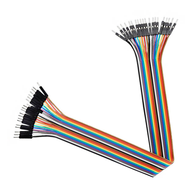 JUMPER WIRE M TO M 12" 28AWG