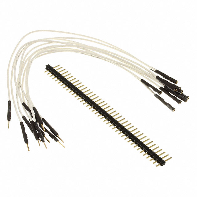 10 PACK 7" WHITE FEMALE TO FEMAL