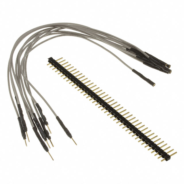 10 PACK 7" GRAY MALE TO FEMALE W