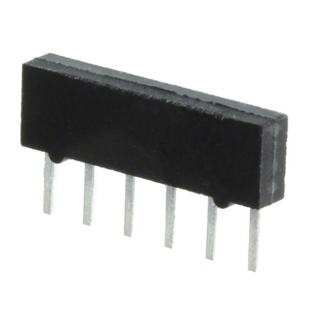 RES ARRAY 5 RES 1K OHM 6SIP