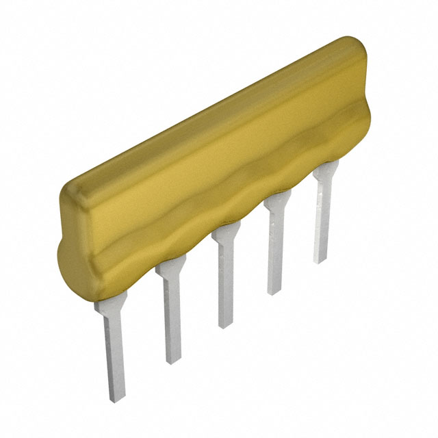RES ARRAY 4 RES 10K OHM 5SIP