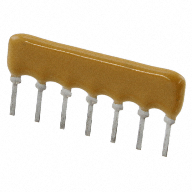 RES ARRAY 6 RES 10K OHM 7SIP