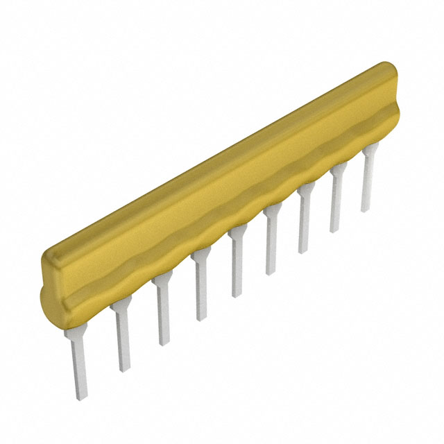 RES ARRAY 8 RES 220 OHM 9SIP