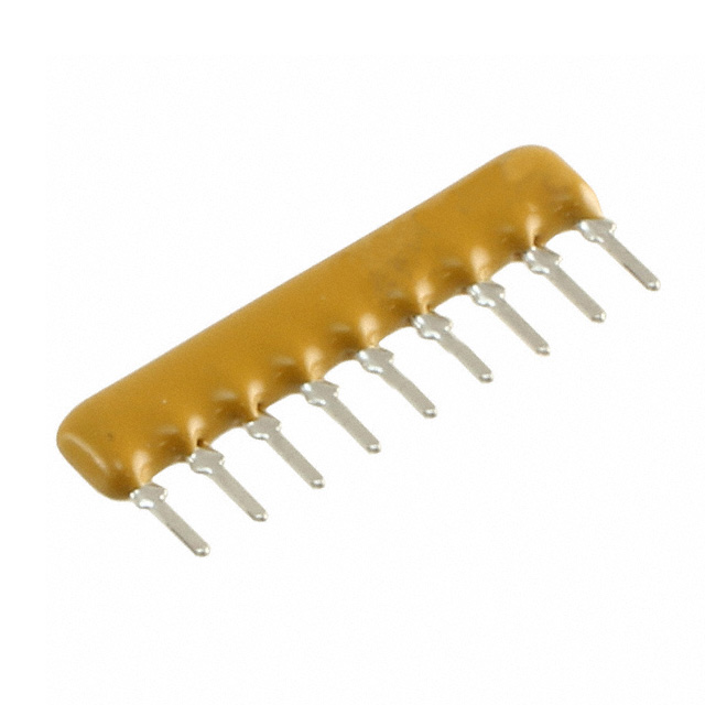 RES ARRAY 8 RES 10K OHM 9SIP