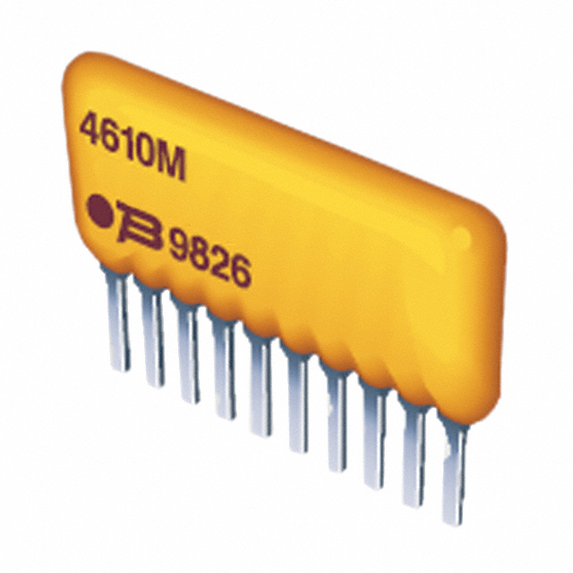 RES ARRAY 9 RES 330 OHM 10SIP