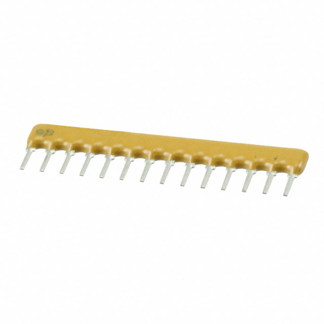 RES ARRAY 13 RES 220 OHM 14SIP