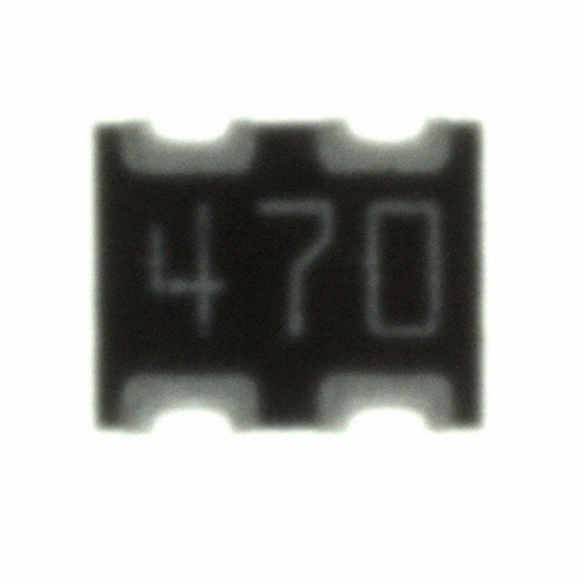 RES ARRAY 2 RES 47 OHM 1008