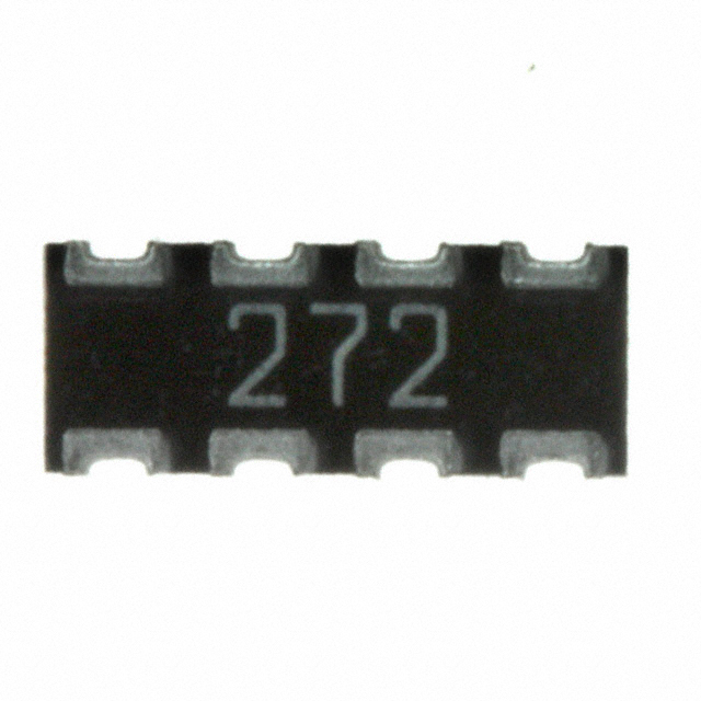 RES ARRAY 4 RES 2.7K OHM 2008