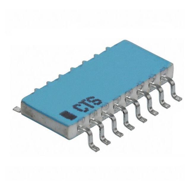 RES ARRAY 8 RES 120 OHM 16SOIC