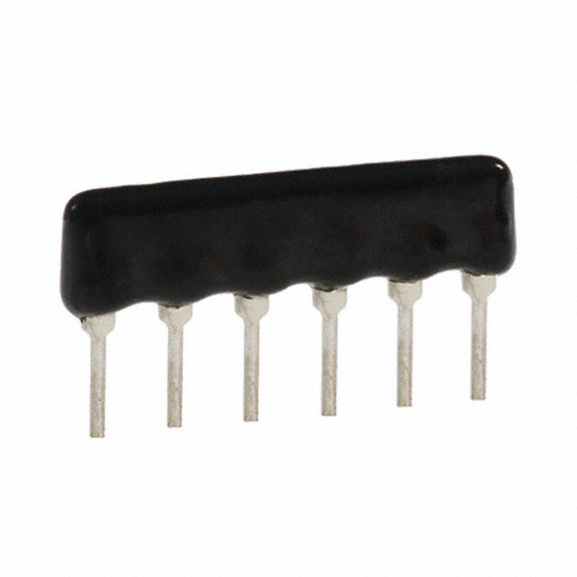 RES ARRAY 5 RES 560 OHM 6SIP