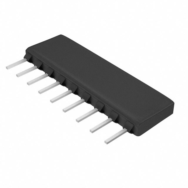 RES ARRAY 8 RES 10K OHM 9SIP