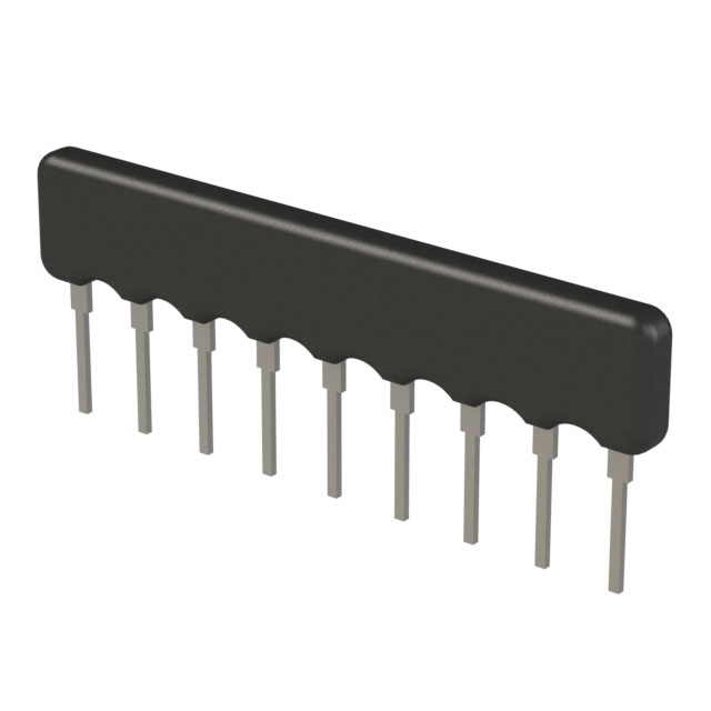 RES ARRAY 8 RES 10K OHM 9SIP