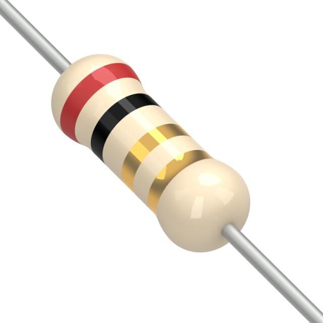 RES 2 OHM 5% 1/2W AXIAL