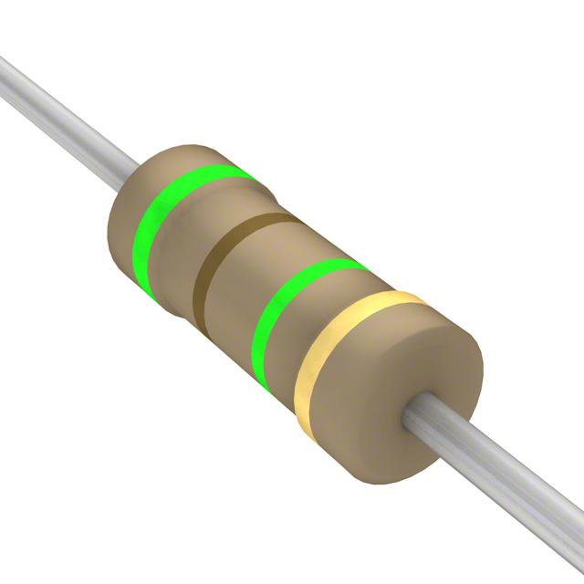 RES 5.1M OHM 5% 1/4W AXIAL