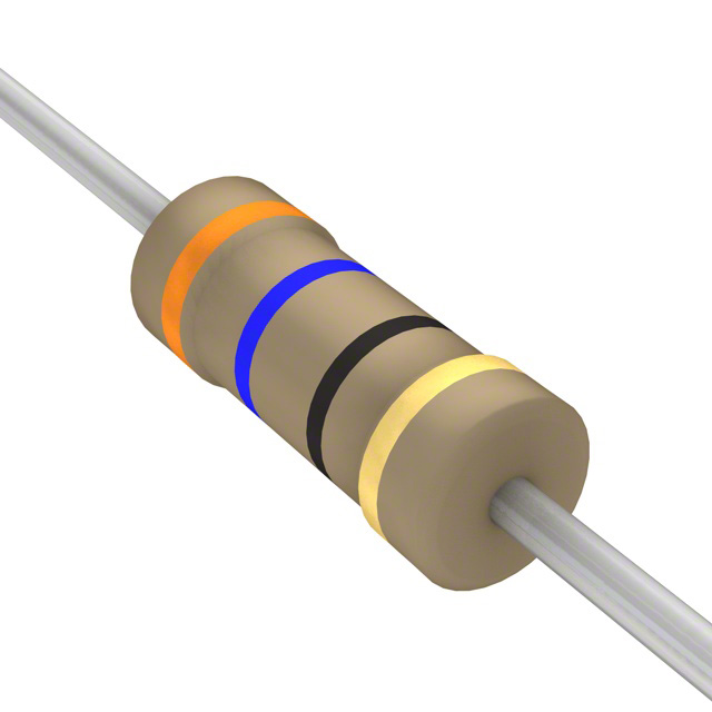 RES 36 OHM 5% 1/4W AXIAL