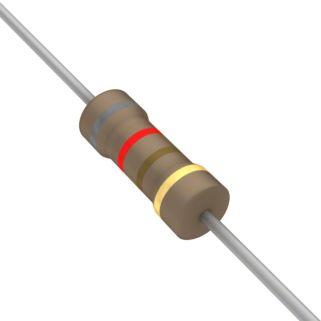 RES 820 OHM 5% 1/2W AXIAL