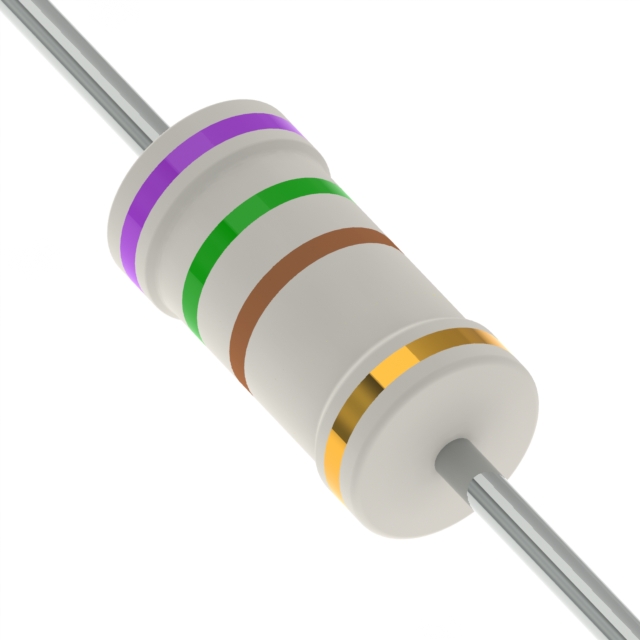 RES 750 OHM 5% 1/4W AXIAL