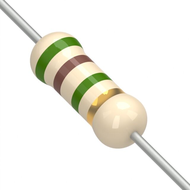 RES 5.1M OHM 5% 1/2W AXIAL