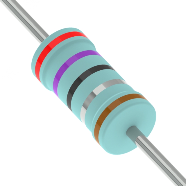 RES 2.7 OHM 1% 1/2W AXIAL