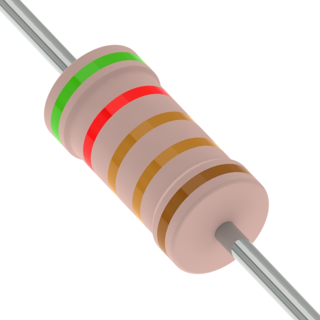 RES 523K OHM 1% 1W AXIAL