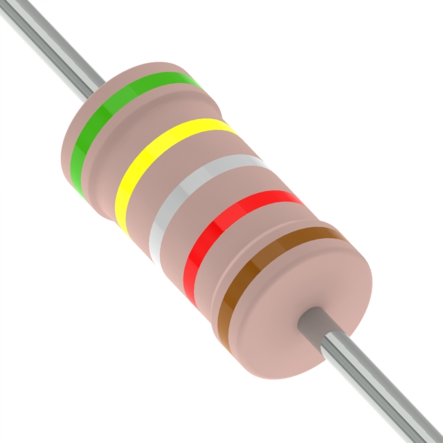 RES 54.9K OHM 1% 2W AXIAL