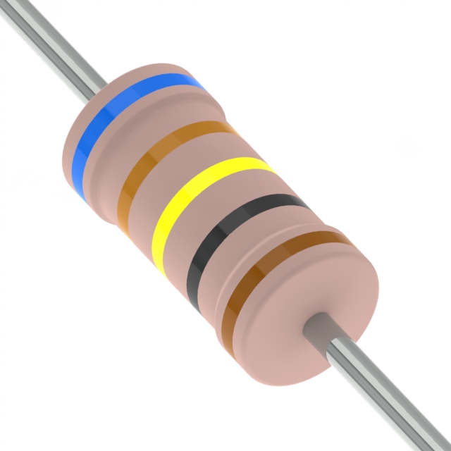 RES 634 OHM 1% 1W AXIAL