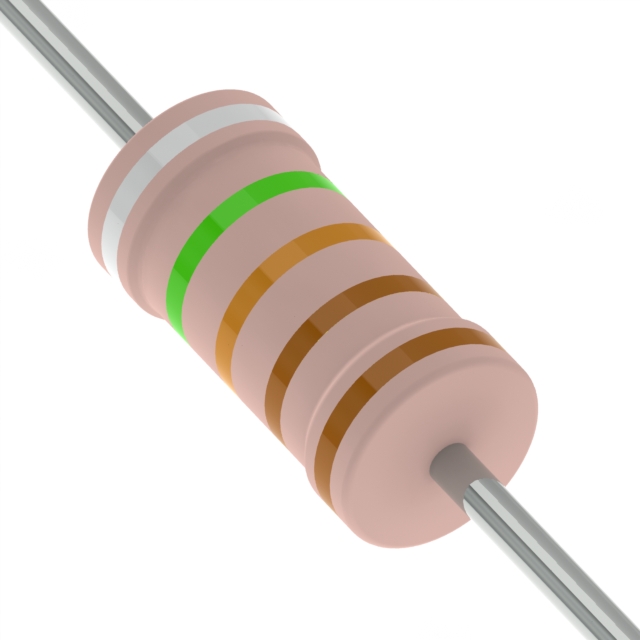 RES 9.53K OHM 1% 1W AXIAL