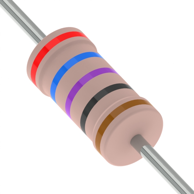 RES 267 OHM 1% 1W AXIAL