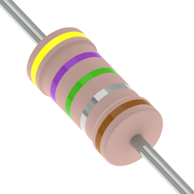 RES 4.75 OHM 1% 1W AXIAL