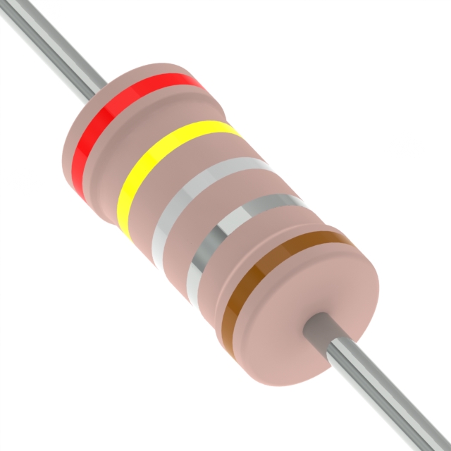 RES 2.49 OHM 1% 2W AXIAL