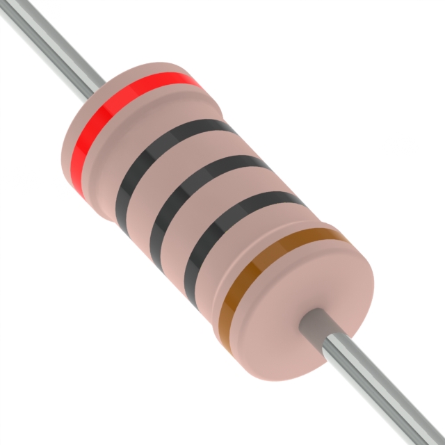 RES 200 OHM 1% 2W AXIAL