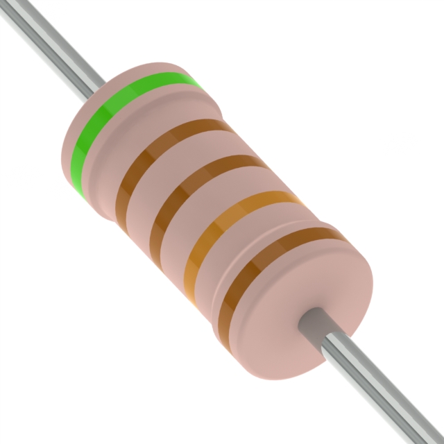 RES 511K OHM 1% 1W AXIAL