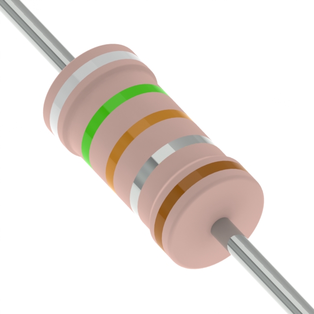 RES 9.53 OHM 1% 2W AXIAL
